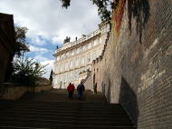 旧登城道・・・プラハ城までの道のり